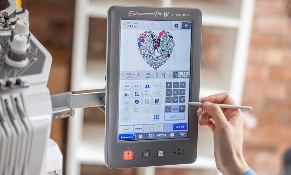 Macchina da ricamo Brother PR1060W - immagine 4